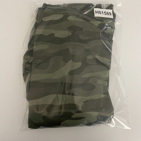 Torrid Maternity Ruched Side Tunic Tee Size 2X Camo V Neck Long Sleeve - Picture 10 of 10